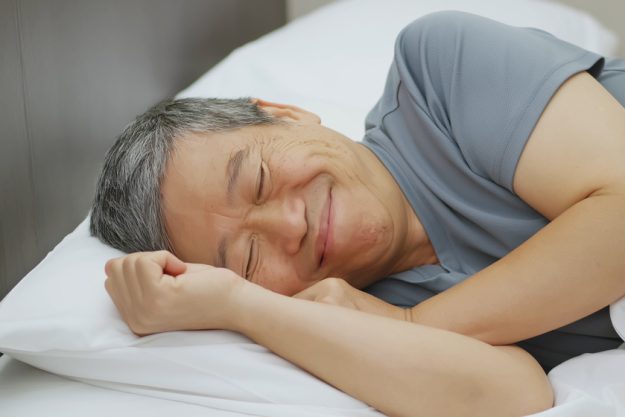 elder man have good dream Is It Normal For Seniors To Sleep All Day?