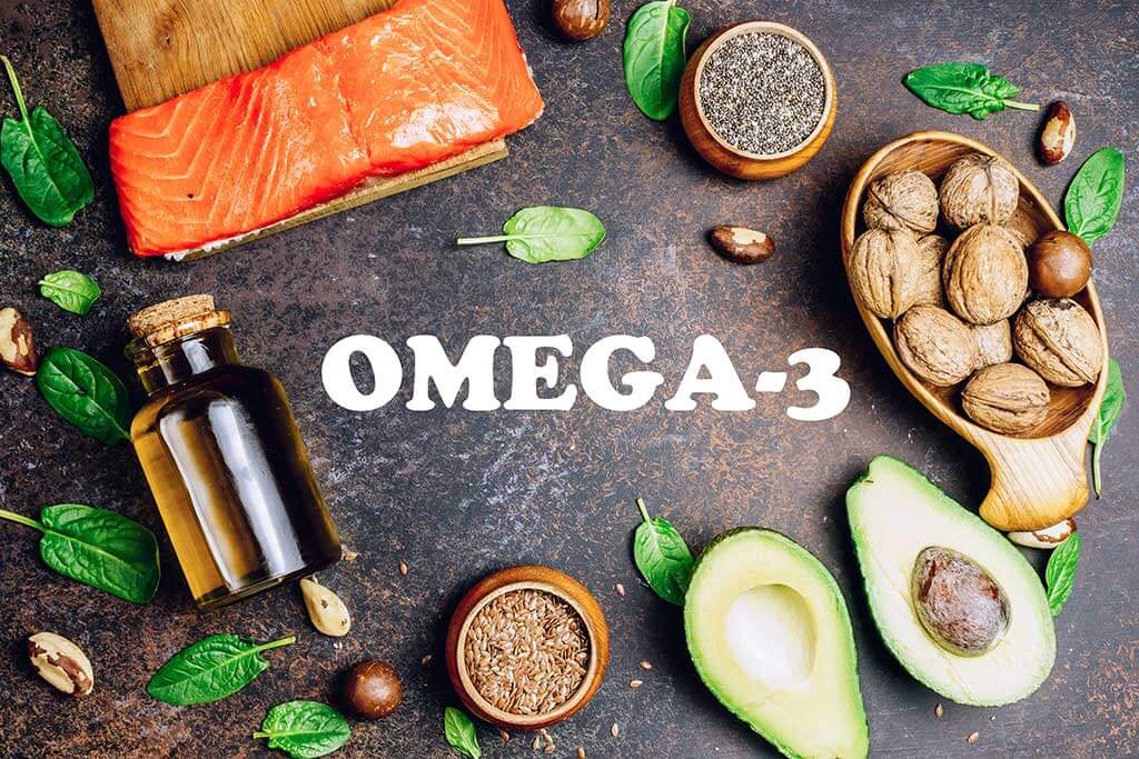 Animal and vegetable sources of omega-3 acids