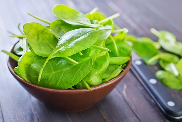 Fresh spinach