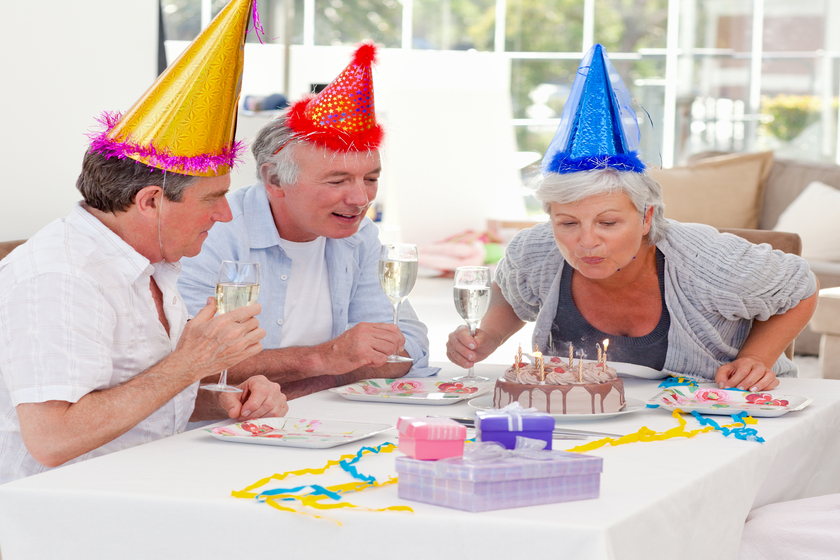 Seniors on birthday