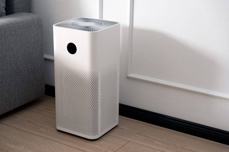 Air purifier, cleaner in living room Air purifier, cleaner in living room