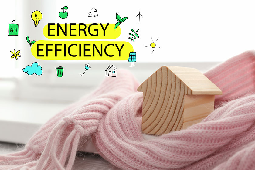 Energy efficiency concept Energy efficiency concept