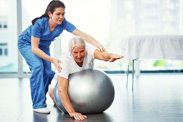 Helping him on the road to recovery