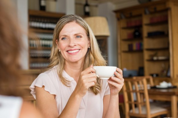 Mature woman with friend Where To Enjoy Coffee & Conversation Near Retirement Communities In Leesport, PA
