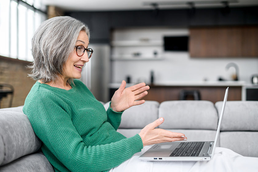 Remove BG Save Share Sample Beautiful senior woman using laptop at home Remove BG Save Share Sample Beautiful senior woman using laptop at home