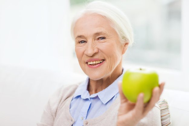 Age,,Healthy,Eating,,Food,,Diet,And,People,Concept,-,Happy