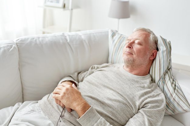 Old,Age,,Rest,,Comfort,And,People,Concept,-,Senior,Man