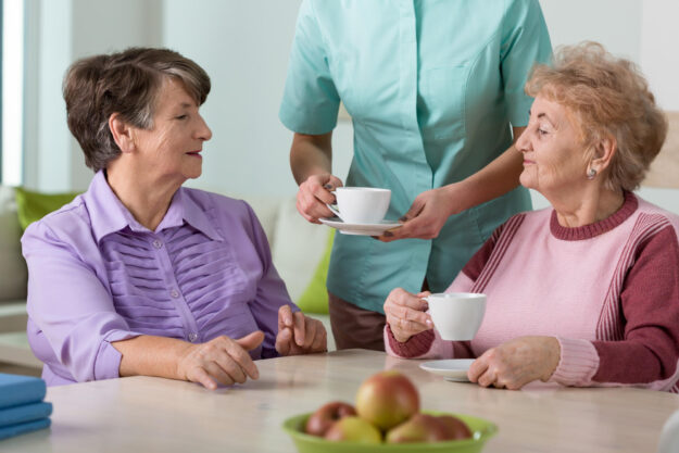 Portrait,Of,Senior,Residents,Of,Nursing,Home